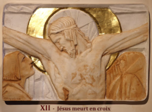 XII - Jésus meurt en croix