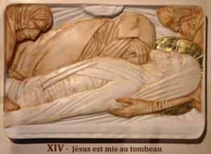 XIV - Jésus est mis au tombeau