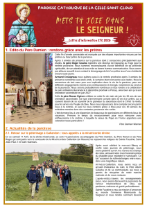 Lettre d&rsquo;information Été 2026