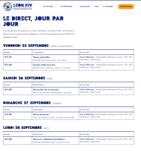 Pour suivre le voyage du Pape de chez vous